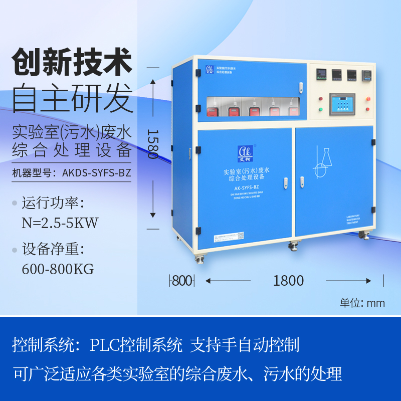 江西AK-SYFS-BZ系列畜牧獸醫(yī)防疫站實驗室廢水處理設(shè)備插圖 江西AK-SYFS-BZ系列畜牧獸醫(yī)防疫站實驗室廢水處理設(shè)備插圖